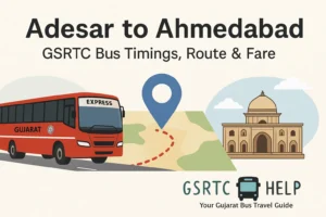 Adesar to Ahmedabad
