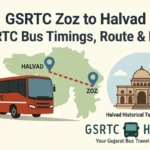 GSRTC Zoz to Halvad