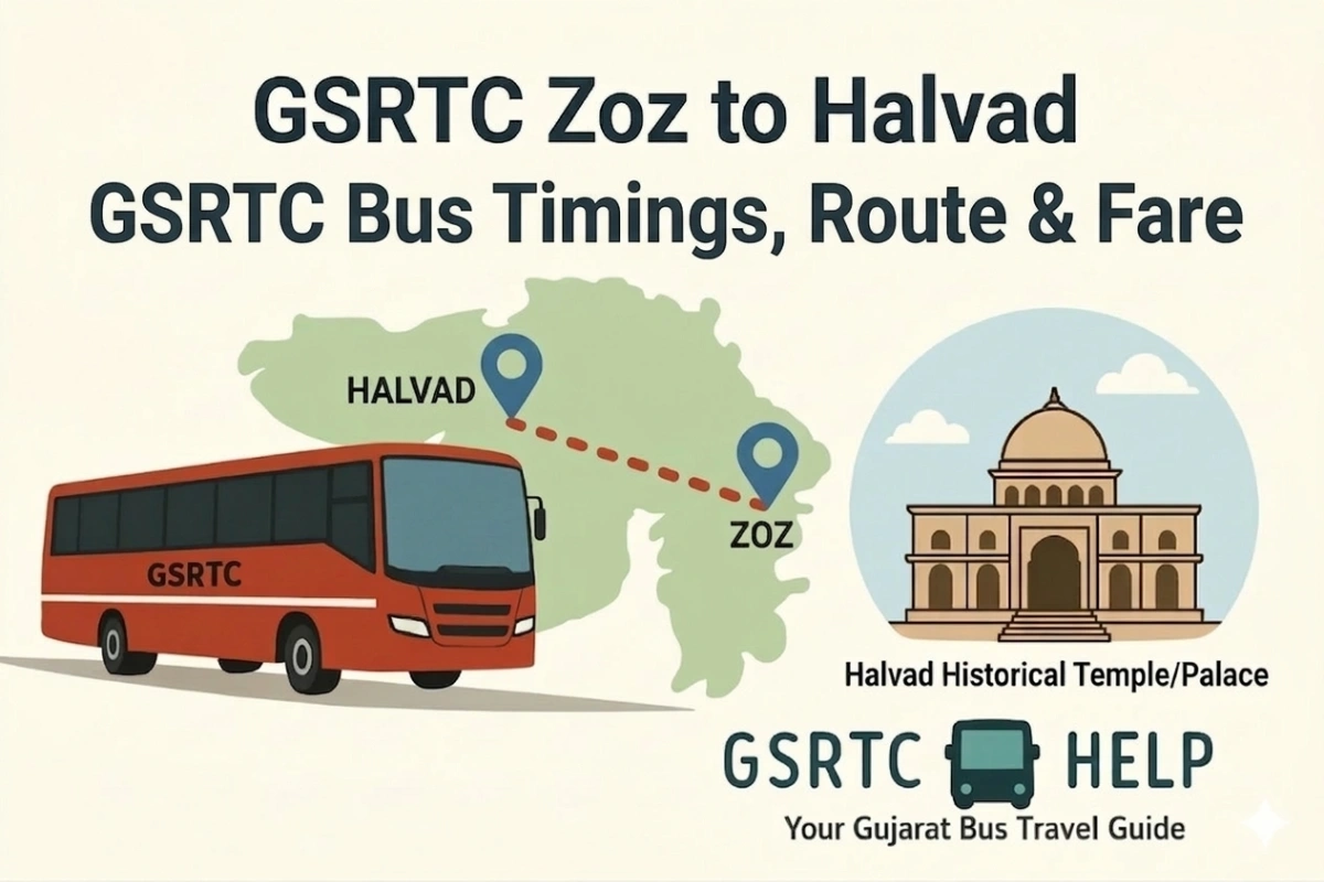 GSRTC Zoz to Halvad